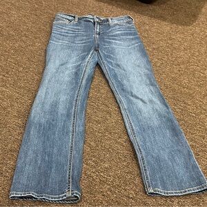 EUC Women's Old Navy Perfect Straight 8 petite Denim Jeans casual pants bottoms